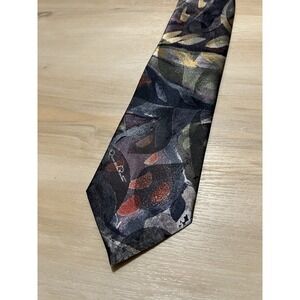 Vintage Oscar De La Renta Men's Tie Mens‎ Accessories Abstract Design